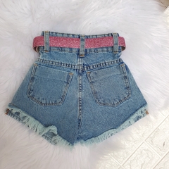 Short Jeans Godê Destroyed Cintura Alta - comprar online