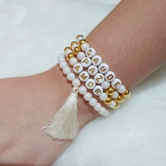 Kit 4 Pulseiras Desejos - comprar online