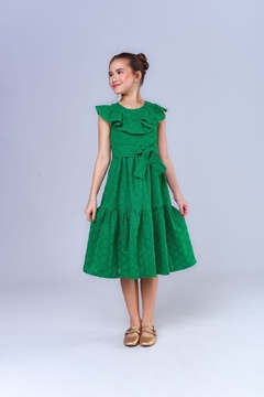 Vestido Angeline Verde - Coisas de Dondoquinha