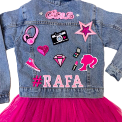 Jaqueta Jeans GIRLS Personalizada com Nome - comprar online