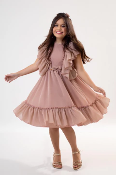 Vestido Belinda (Acompanha Laço de Cabelo) - Coisas de Dondoquinha