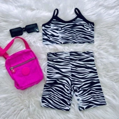 Conjunto Ciclista Zebrinha