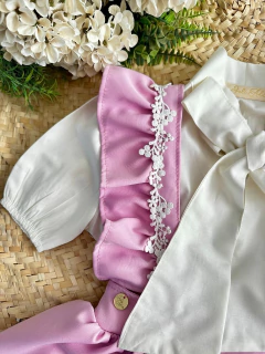 Conjunto Laila (Acompanha Laço de Cabelo) - comprar online