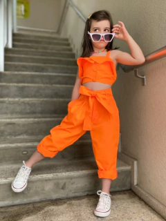 Conjunto Clochard Laranja Neon - comprar online