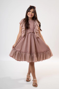 Vestido Belinda (Acompanha Laço de Cabelo) - comprar online