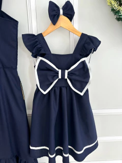 Vestido Marília Mãe e Filha (Acompanha Laço de Cabelo) (cada um) na internet