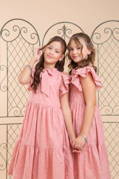 Vestido Cristal Rosê - comprar online