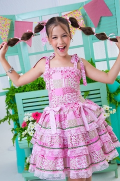 Imagem do Vestido Junino Margarida Rosa
