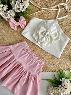 Conjunto Liana (Acompanha Laço de Cabelo) - comprar online