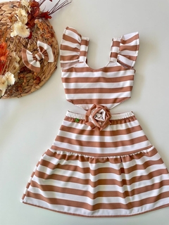 Vestido Samanta (Acompanha Laço de Cabelo)