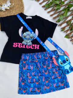 Conjunto Stitch (Blusa + Short Saia) - comprar online