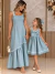 Vestido Mãe e Filha Antonella Azul (VENDIDOS SEPARADAMENTE)