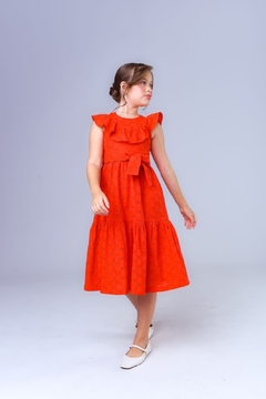 Vestido Angeline Vermelho - comprar online