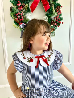 Vestido Helena Mãe e Filha (Acompanha Laço de Cabelo) (cada um) - Coisas de Dondoquinha