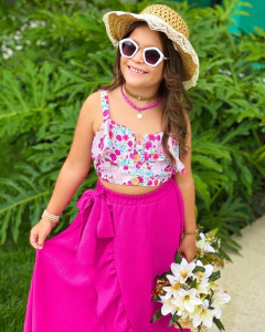 Conjunto Mullet Pink Floral - loja online