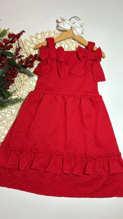 Vestido Laise Vermelho na internet