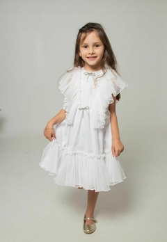 Vestido Emanueli (Acompanha Laço de Cabelo)