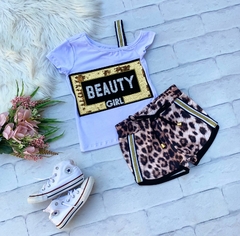 Conjunto Oncinha Beauty Girl