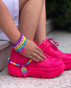 Acessórios Conjunto POP IT Picolé (Pulseiras + Par de Cordinhas de Tênis) - comprar online