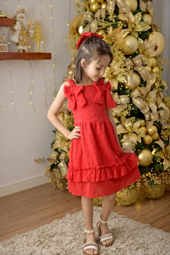 Vestido Laise Vermelho