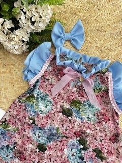 Vestido Hortencia (Acompanha Laço de Cabelo) - comprar online