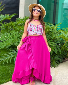 Conjunto Mullet Pink Floral na internet