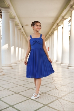 Vestido Mavie Azul - Coisas de Dondoquinha