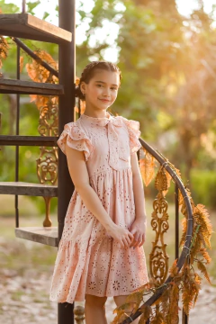 Vestido Cristal Rosê - Coisas de Dondoquinha