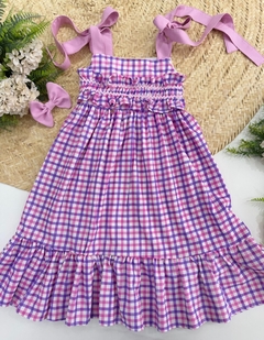 Vestido Mirela (Acompanha Laço de Cabelo) - loja online
