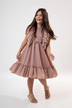 Vestido Belinda (Acompanha Laço de Cabelo) na internet