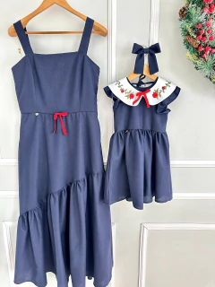 Vestido Heloíse Mãe e Filha (Acompanha Laço de Cabelo) (cada um) - comprar online