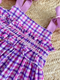 Vestido Mirela (Acompanha Laço de Cabelo)