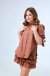 Conjunto Infantil Melissa Marrom - loja online