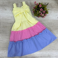 Vestido Tricoline Colors