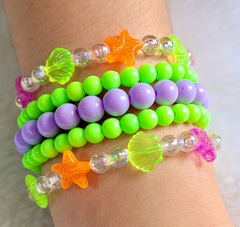 Kit 5 Pulseiras Verão