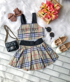 Conjunto B Inspired Xadrez (Saia + Cropped)
