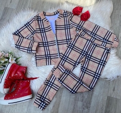 Conjunto Xadrez Inspired (Jaqueta Forrada + Jogger)