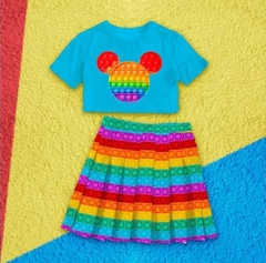 Conjunto Pop It Azul