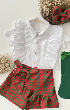 Conjunto Beatriz (Acompanha Laço de Cabelo)