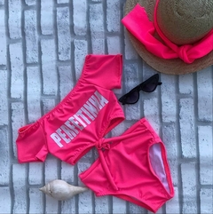 Biquíni Maiô PERFEITINHA Rosa Neon