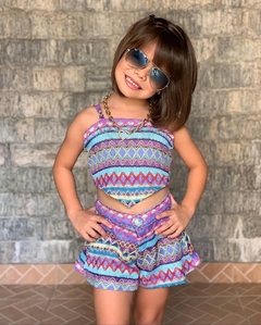 Conjunto Tricot Lilás