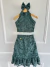 Vestido Esmeralda Mãe e Filha (Acompanha Laço de Cabelo) (cada um) na internet