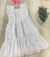 Vestido Branco Laise Babadinho