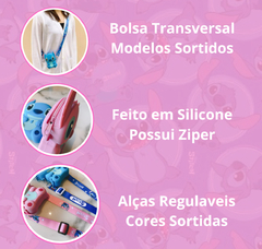 Conjunto Maquiagem Presente Infantil Bolsa Stitch na internet