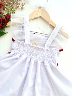 Vestido Samira (Acompanha Laço de Cabelo) - Coisas de Dondoquinha