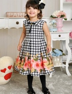 Vestido Taci Pied de Poule Xadrez na internet