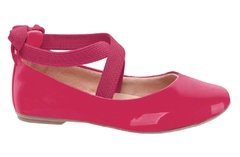 Sapatilha de elástico pink verniz Contramão