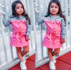 Vestido Jeans Rosa - loja online
