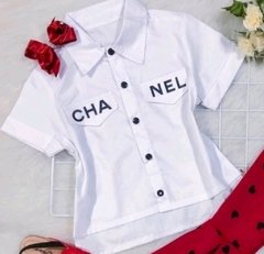 Camisa Branca C - Coisas de Dondoquinha