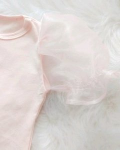 Blusa de Organza Manga Princesa - comprar online